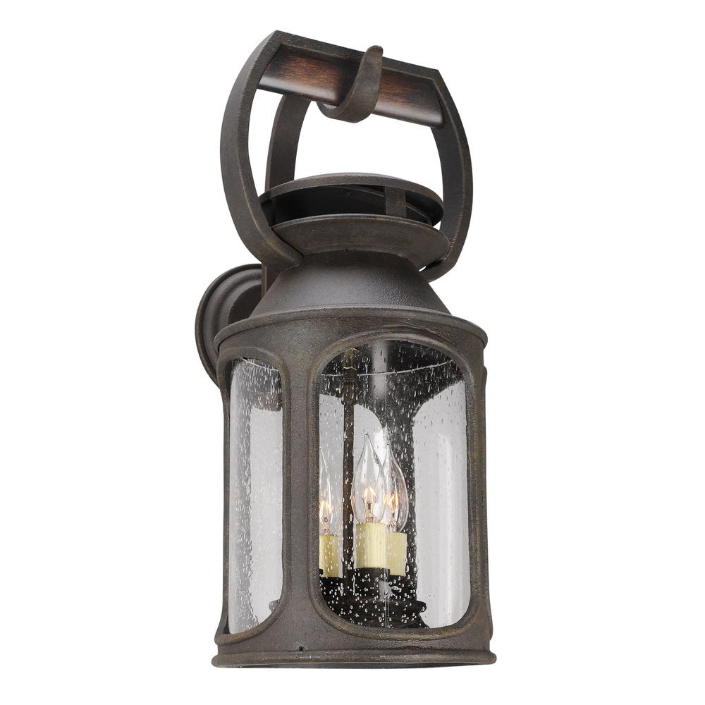 Troy Lighting Old Trail 4 Light Centennial Rust Outdoor Wall Lantern Sconce Troy Lighting Old Trail 4 Light Centennial Rust Outdoor Wall Lantern Sconce