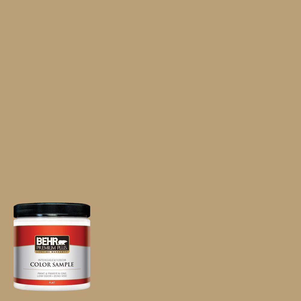 Behr Premium Plus 8 Oz Pmd 50 Winter Wheat Flat Interior Exterior Pmd 50 Winter Wheat Flat Interior Exterior
