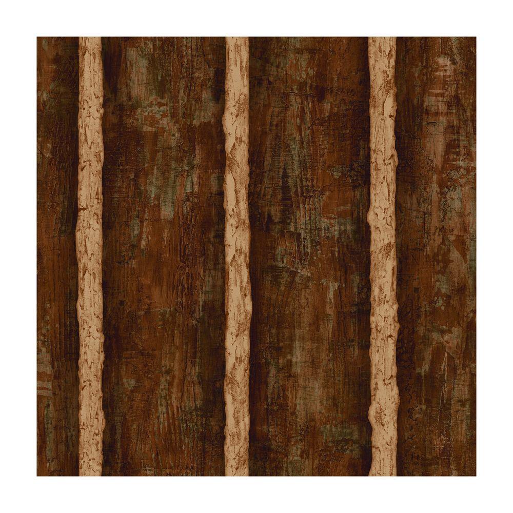 York Wallcoverings Best Of Country Log Sidewall Wallpaper Wg0437