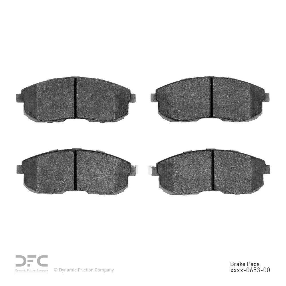 Dynamic Friction Company 5000 Euro Ceramic Brake Pads and Hardware