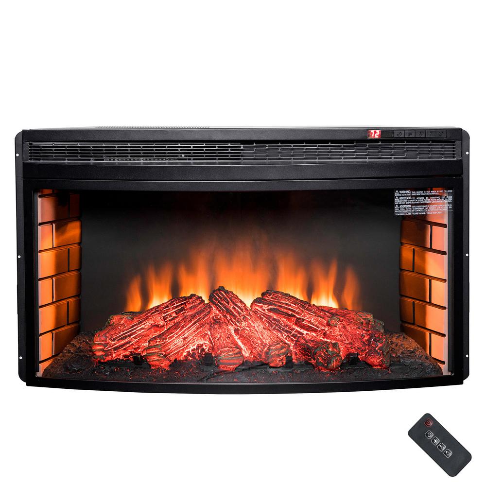 Pleasant Hearth 23 in. Electric Fireplace InsertLI24  The Home Depot