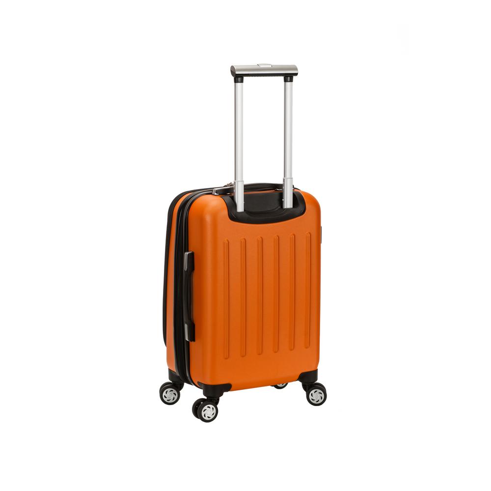 orange carry on suitcase