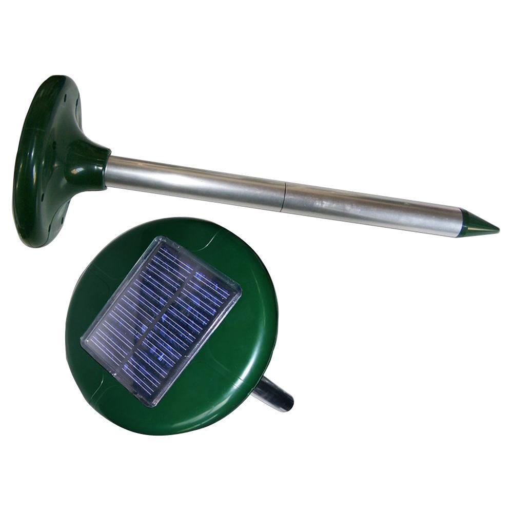 Amazon Com Solar Mole Repeller Ultrasonic Repel Mole Voles