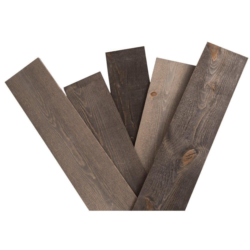 Hardwood Reflections 5 8 In X 1 2 48 Rustic Weathered Hardwood Reflections 5 8 In X 1 2 48 Rustic Weathered Grey Pine Solid Wood Wall Paneling 1063cbdrg 20 The Home Depot