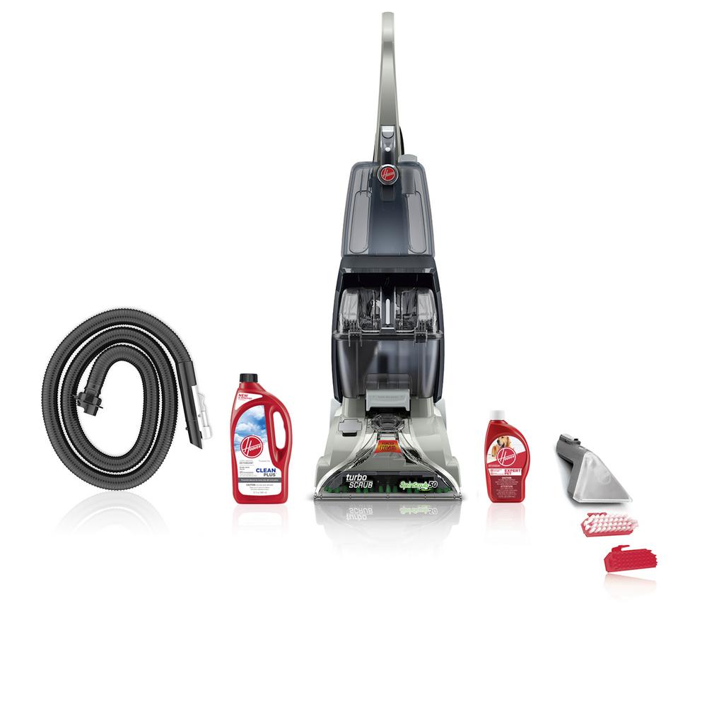 Hoover Turbo Scrub Upright Carpet Cleaner Expert Pet Bundle-FH50133