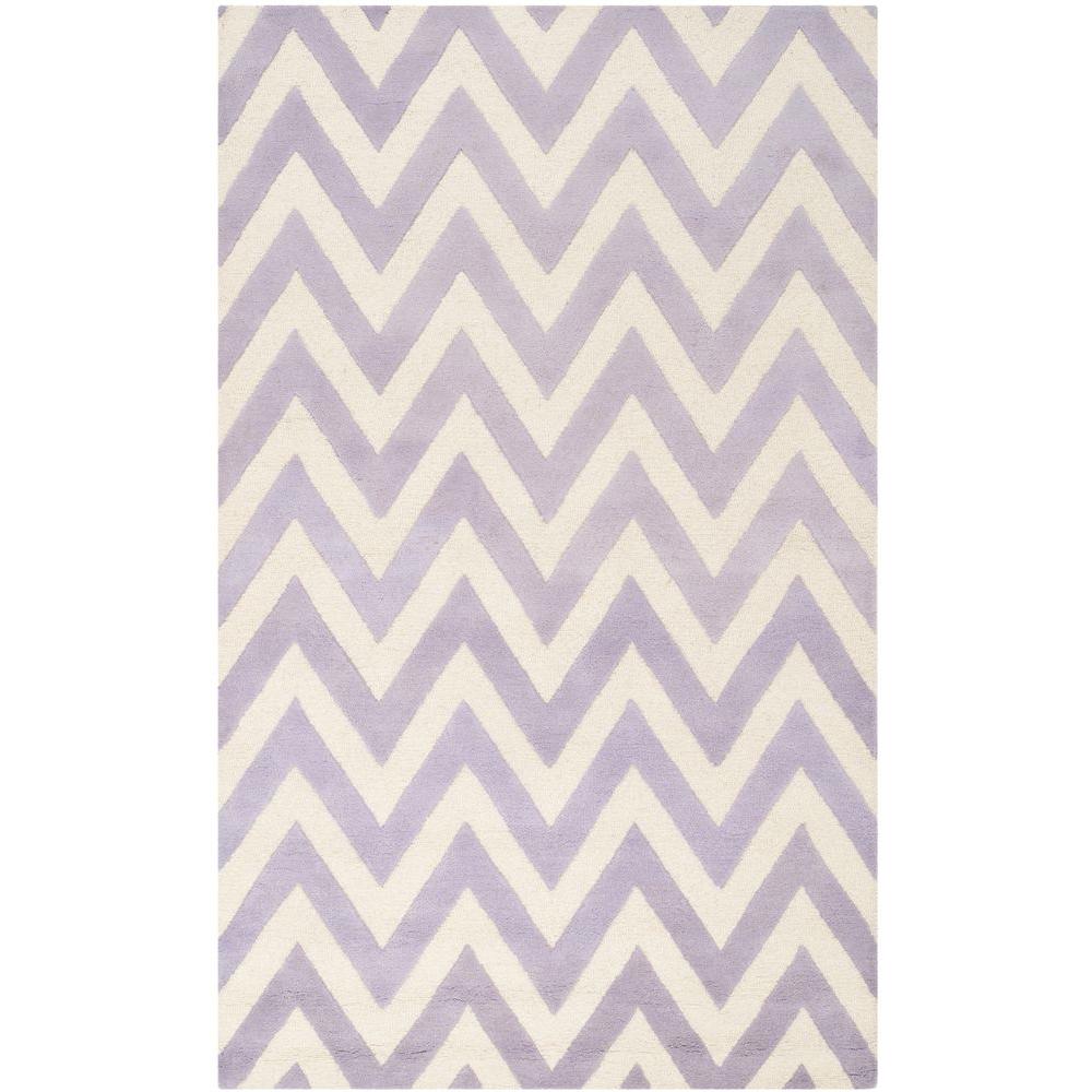 Safavieh Cambridge Lavender/Ivory 8 ft. x 10 ft. Area RugCAM139C8