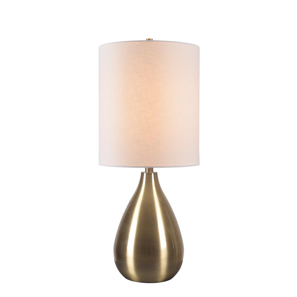 silver droplet table lamp