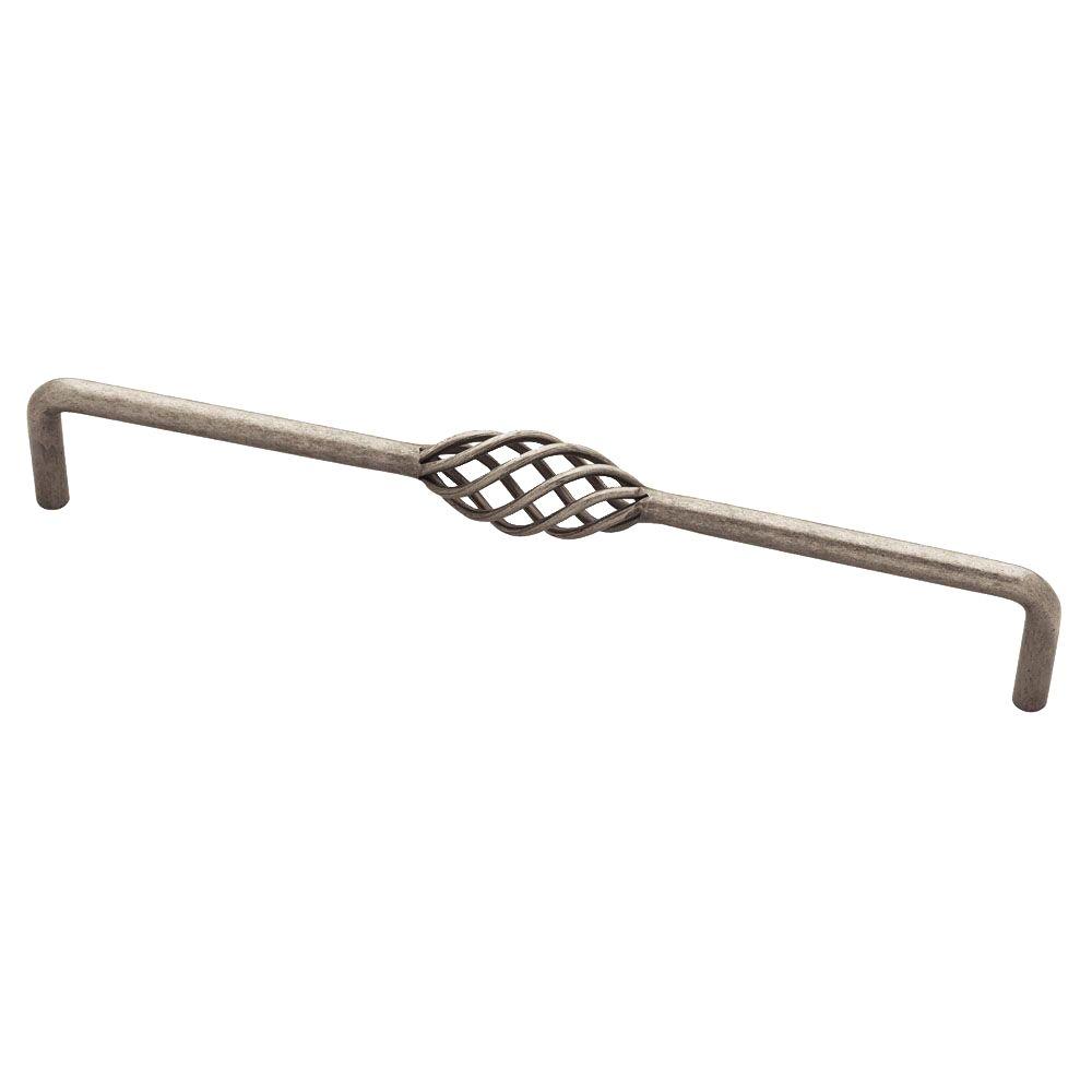 Liberty Birdcage 115/16 in. (288mm) Flat Black Wire Drawer PullPN0575