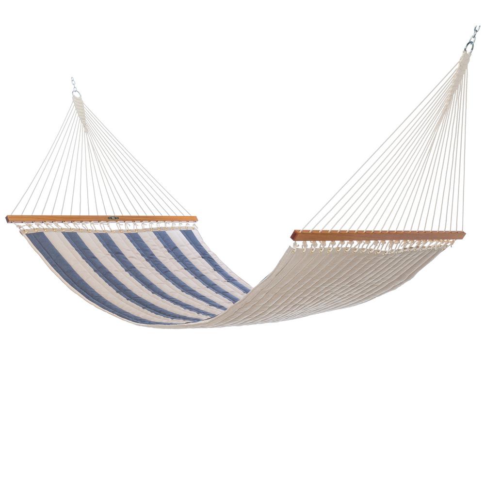 Pawleys Island 13 ft. Sunbrella Quilted Hammock in Regency Indigo by Pawleys Island