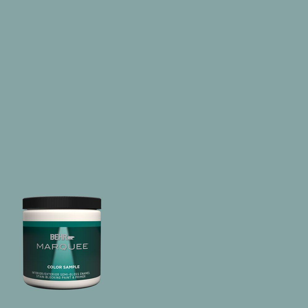 Behr Marquee 8 Oz Ppu13 08 Venus Teal One Coat Hide Semi Gloss Behr Marquee 8 Oz Ppu13 08 Venus Teal One Coat Hide Semi