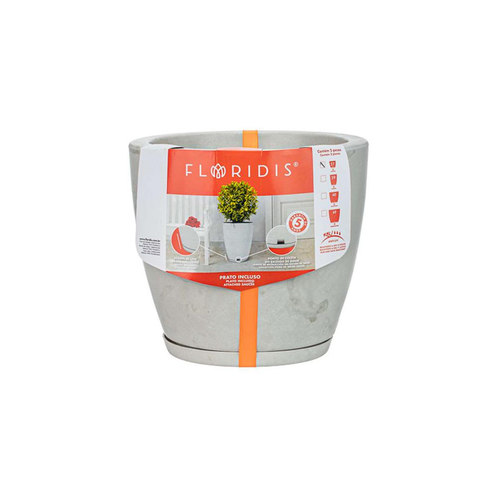 Reviews For Floridis Amsterdan Extra Small White Marble Effect Resin Planter Bowl 10 16 0514 The Home Depot