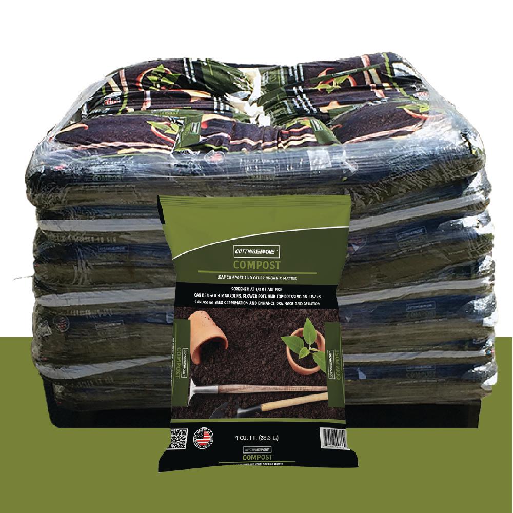 compost bags cutting edge depot screened pallet
