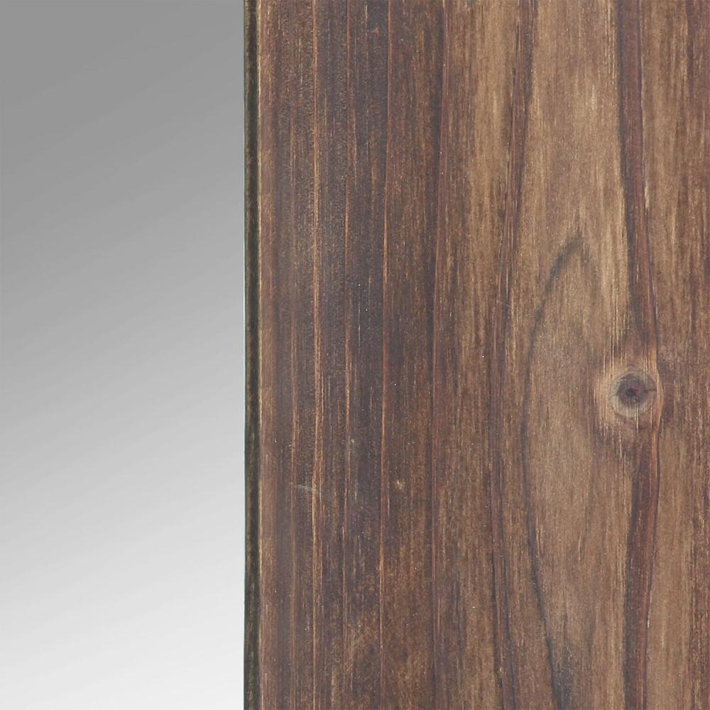 Homeroots Long Wood Mirror Wall Art 321307 The Home Depot Homeroots Long Wood Mirror Wall Art