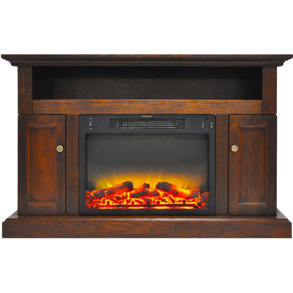 Cambridge Soro Electric Fireplace With An Enhanced Log Display Cambridge Soro Electric Fireplace With An Enhanced Log Display And 47 In Entertainment Stand