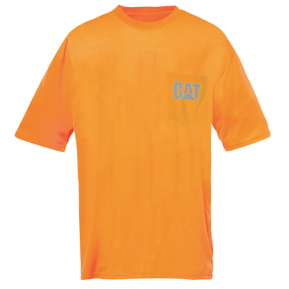 Caterpillar HiVis Trademark Men's 2XLarge Orange Polyester Jersey