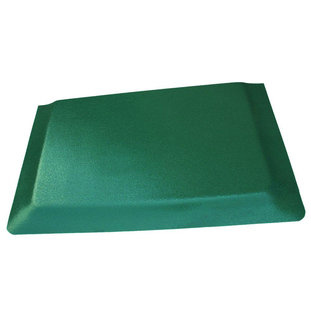 Rhino AntiFatigue Mats Rhino Hide Double Sponge Green 24 in. x 72 in
