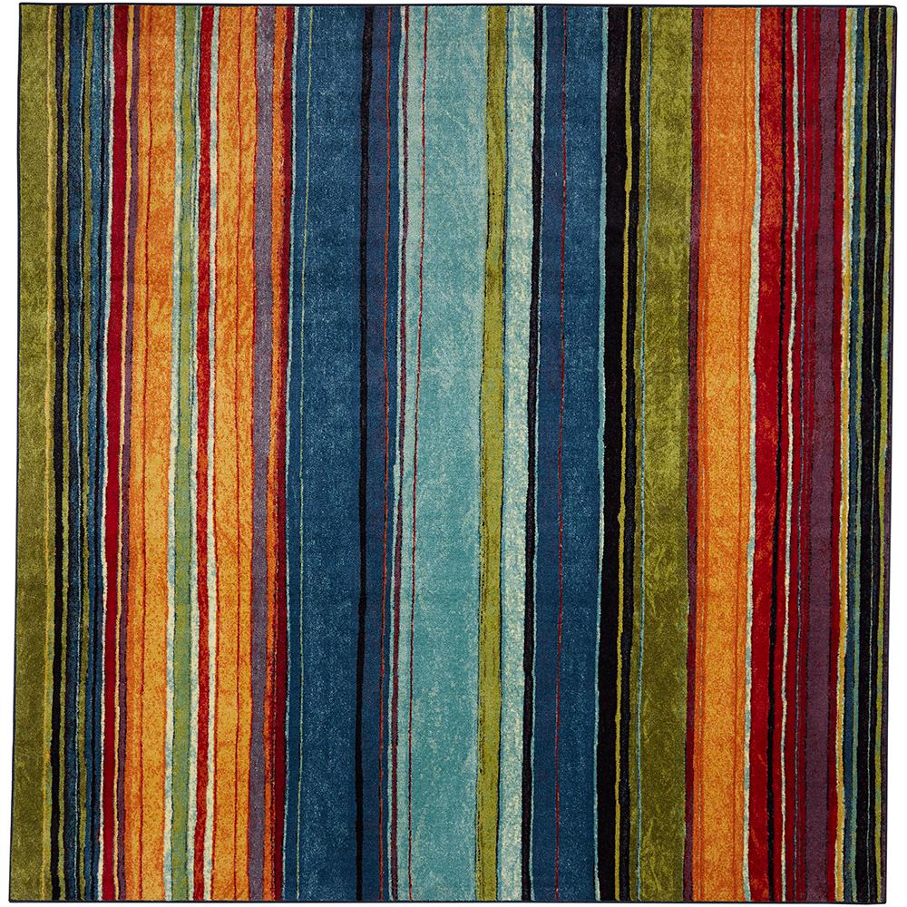 Mohawk Home Rainbow Multi 10 ft. x 10 ft. Square Indoor Area Rug512750 The Home Depot