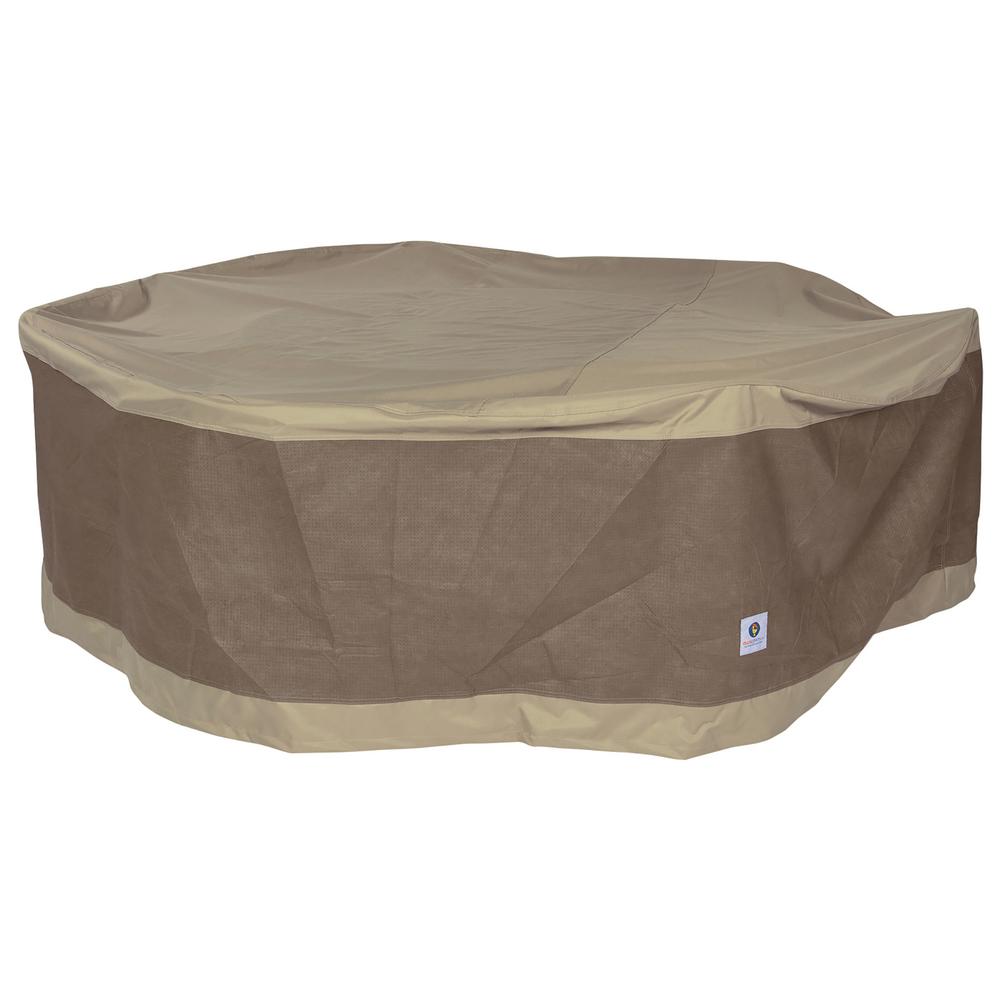 Duck Covers Elegant 108 In Round Patio Table With Chairs Cover Ltr108108 The Home Depot - 108 In Round Patio Table And Chair Set Cover Duck Covers Elegant 108 In Round Patio Table With Chairs Cover Ltr108108 The Home Depot - 108 In Round Patio Table And Chair Set Cover