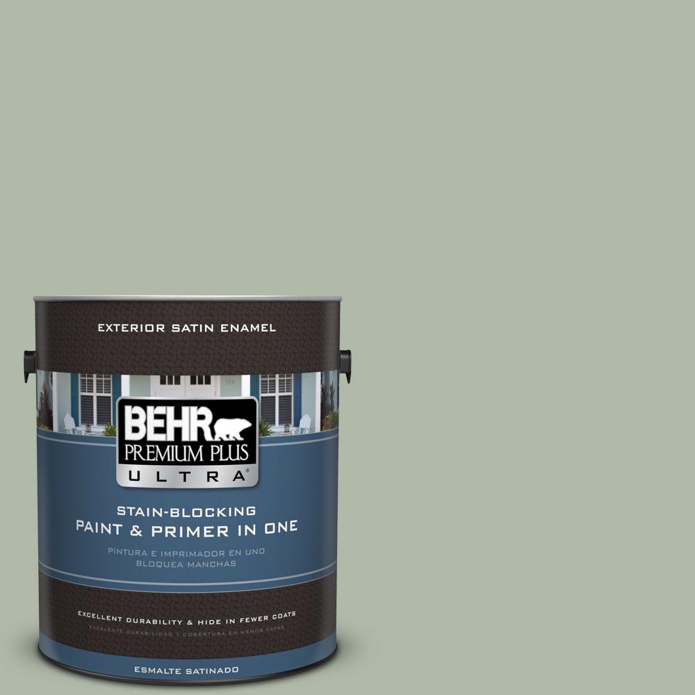 BEHR Premium Plus Ultra 1gal. N3903 Jojoba Satin Enamel Exterior