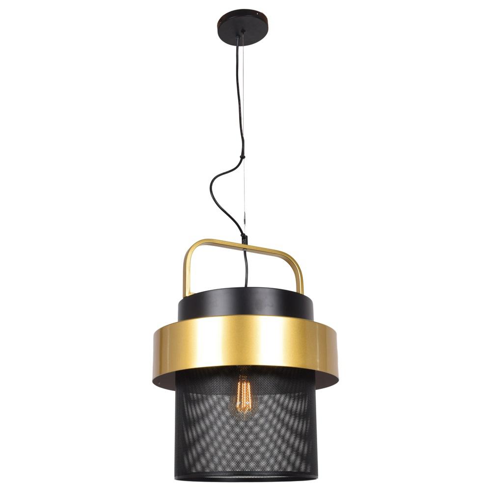Access Lighting Fusion Led 1 Light Black And Gold Mesh Screen Pendant With Shade Access Lighting Fusion Led 1 Light Black And Gold Mesh Screen Pendant With Shade