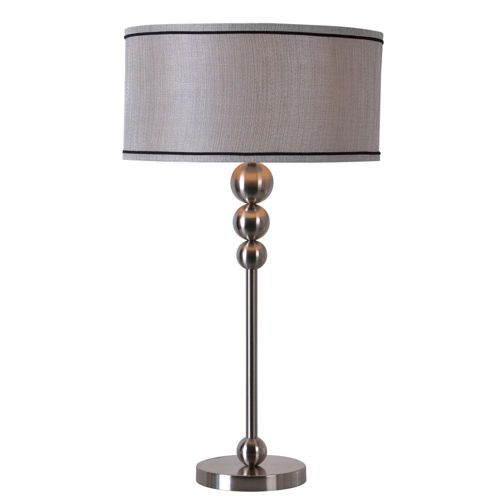 Kenroy Home Margot 30 In Steel Table Lamp