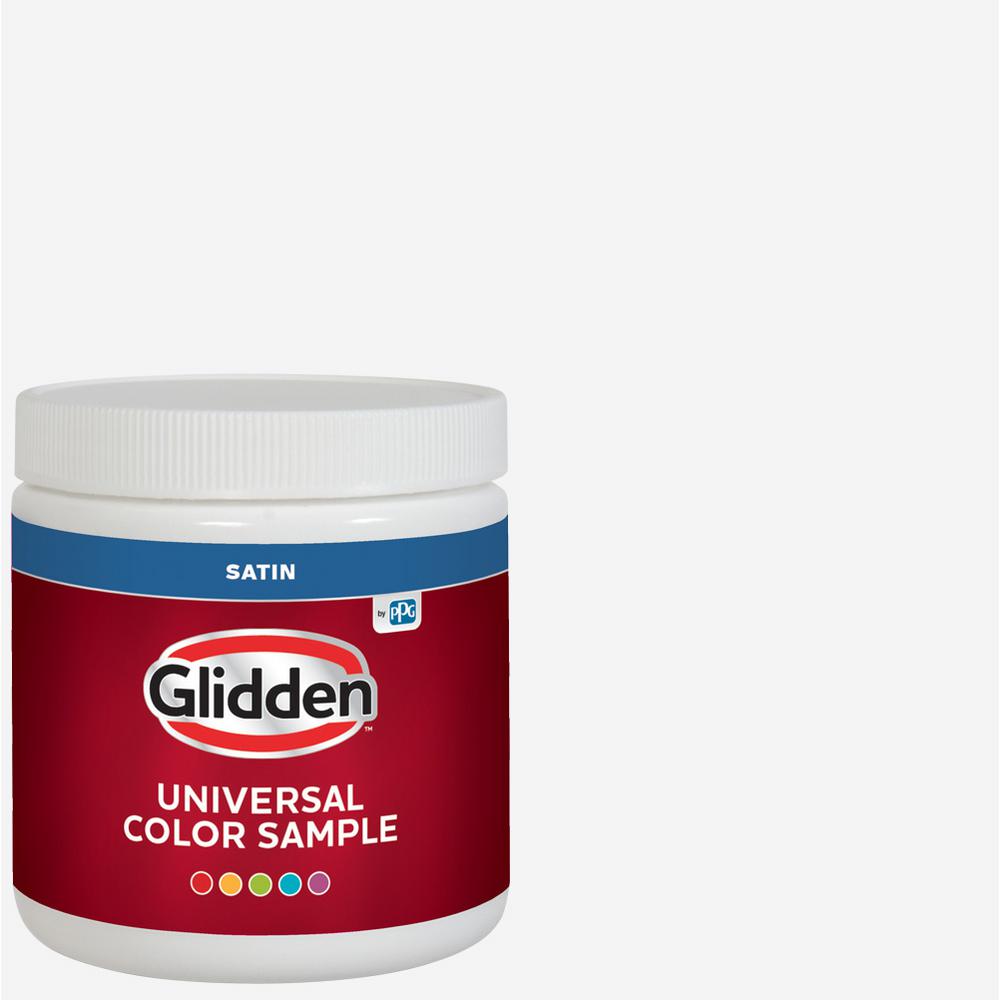 Glidden Premium 8 Oz Base 1 Satin Interior Paint Sample