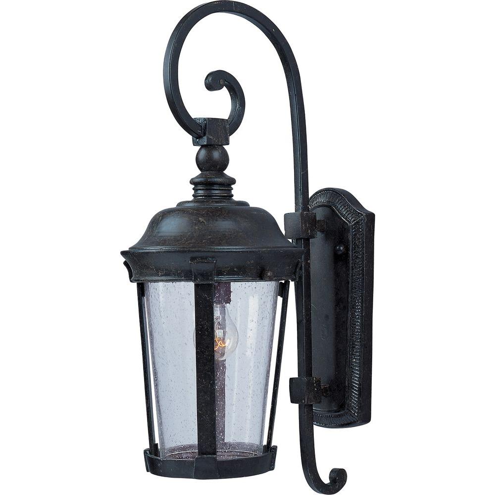 Maxim Lighting Dover Vx 1 Light Bronze Outdoor Wall Mount Maxim Lighting Dover Vx 1 Light Bronze Outdoor Wall Mount