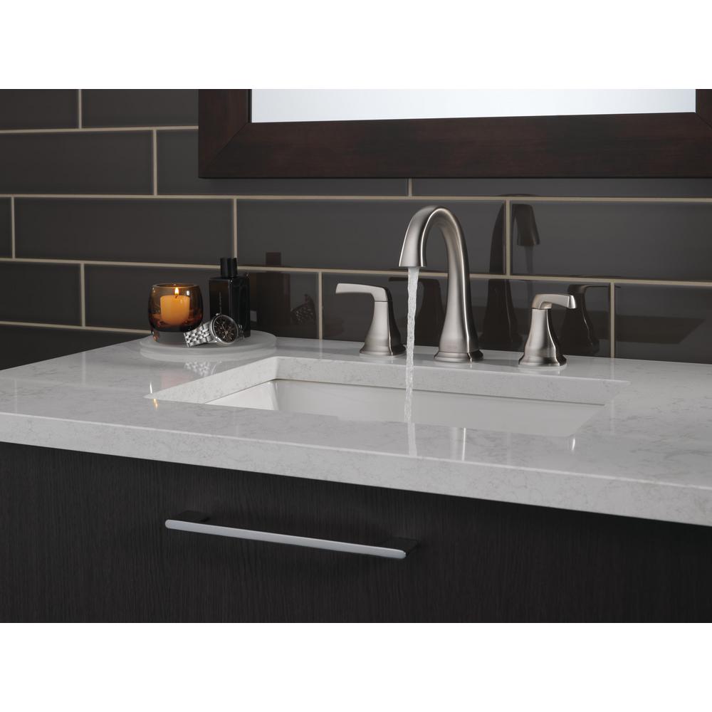 Delta Portwood 8 In Widespread 2 Handle Bathroom Faucet Spotshield Brushed Nickel 35770lf Sp The Home Depot - Portwood 8 In Widespread 2 Handle Bathroom Faucet Spotshield Brushed Nickel Delta Portwood 8 In Widespread 2 Handle Bathroom Faucet Spotshield Brushed Nickel 35770lf Sp The Home Depot - Portwood 8 In Widespread 2 Handle Bathroom Faucet Spotshield Brushed Nickel