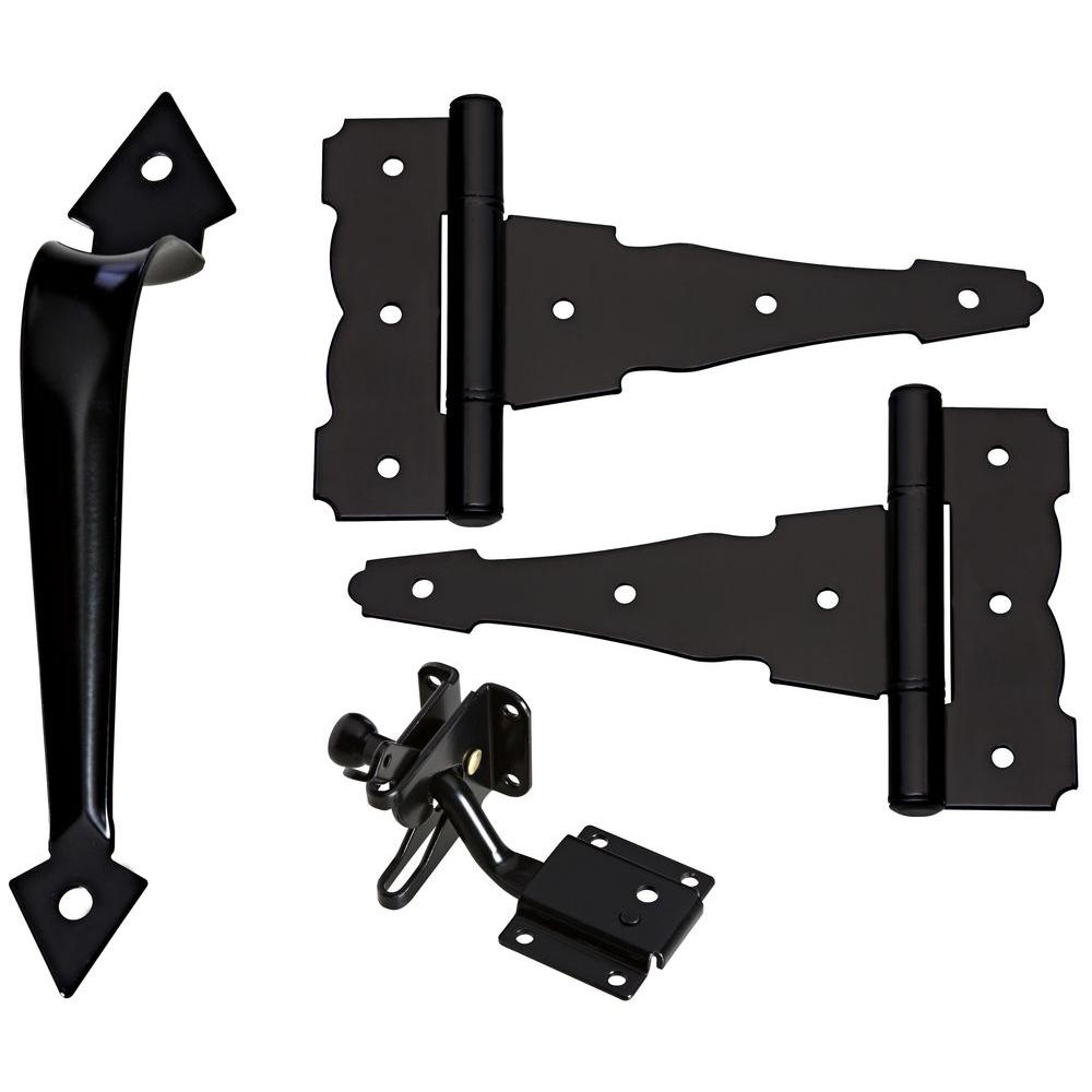 National Hardware Decorative Gate Kit in BlackDPV878 DECO GATE KIT 2 H