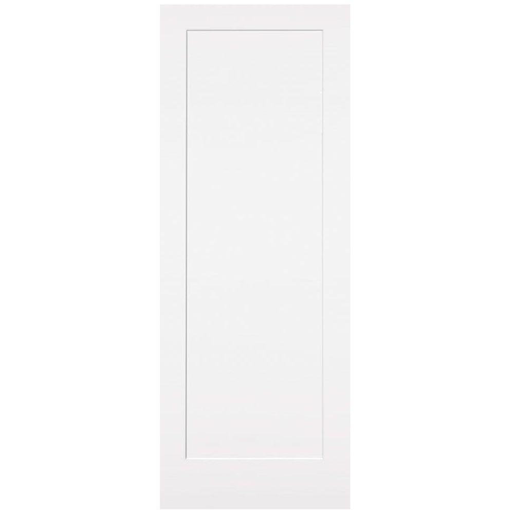 White shaker 4 panel door