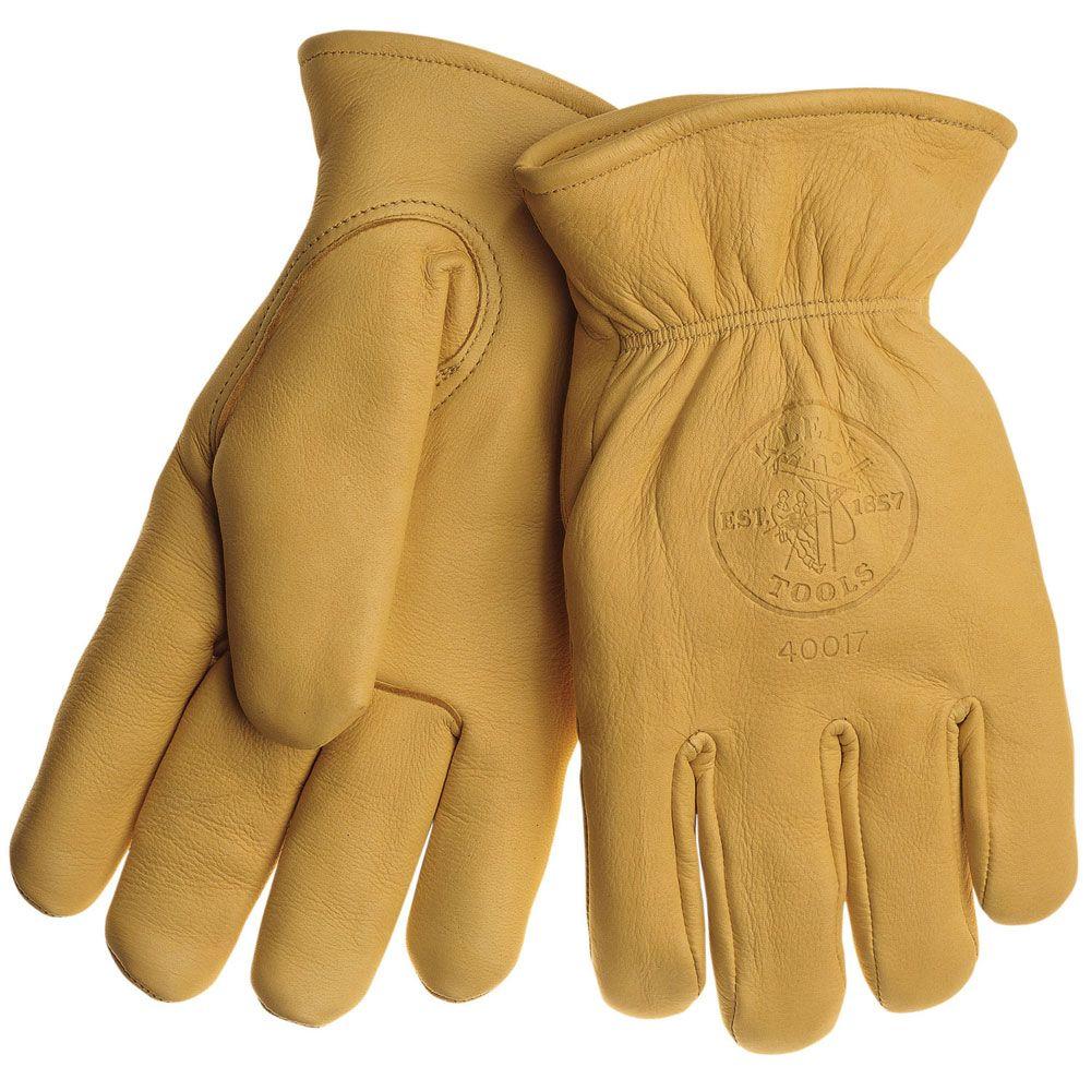 wool lined leather work gloves