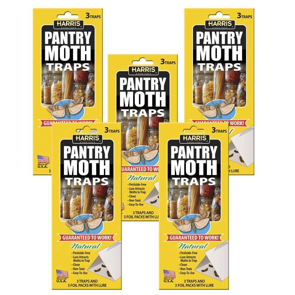 Harris Pantry Moth Traps with Lure - 15 Trap Value Pack by Harris