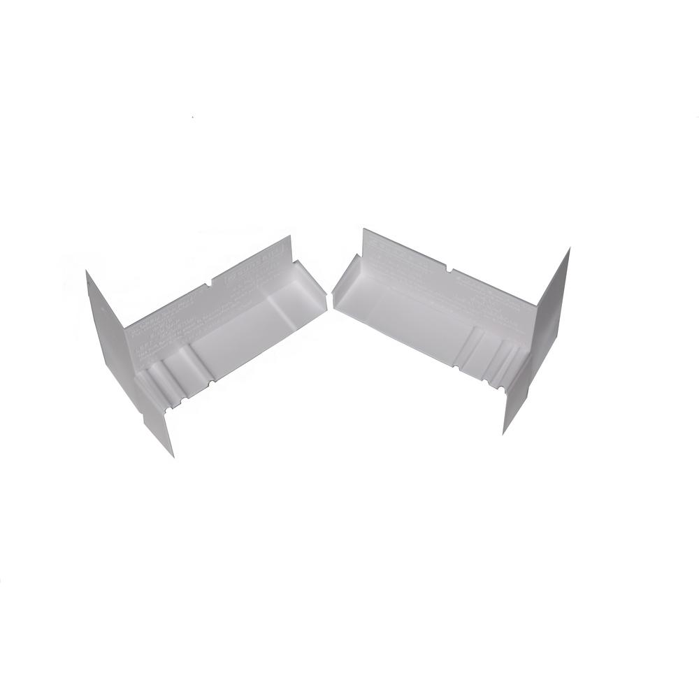 Suresill 4 9 16 In White Pvc Sloped Sill Pan For Door And Window