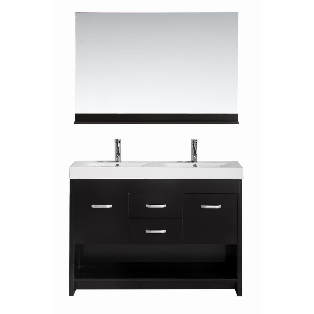 48 in double sink vanity mirror citrus 48 in inch vanities double sink bathroom bath the home 48 in double sink vanity mirror citrus 48 in inch vanities double sink bathroom bath the home