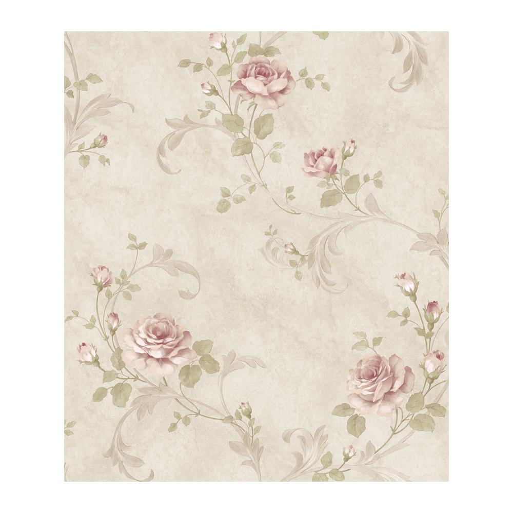 York Wallcoverings Floral Branch Wallpaper-GN2459 - The Home Depot