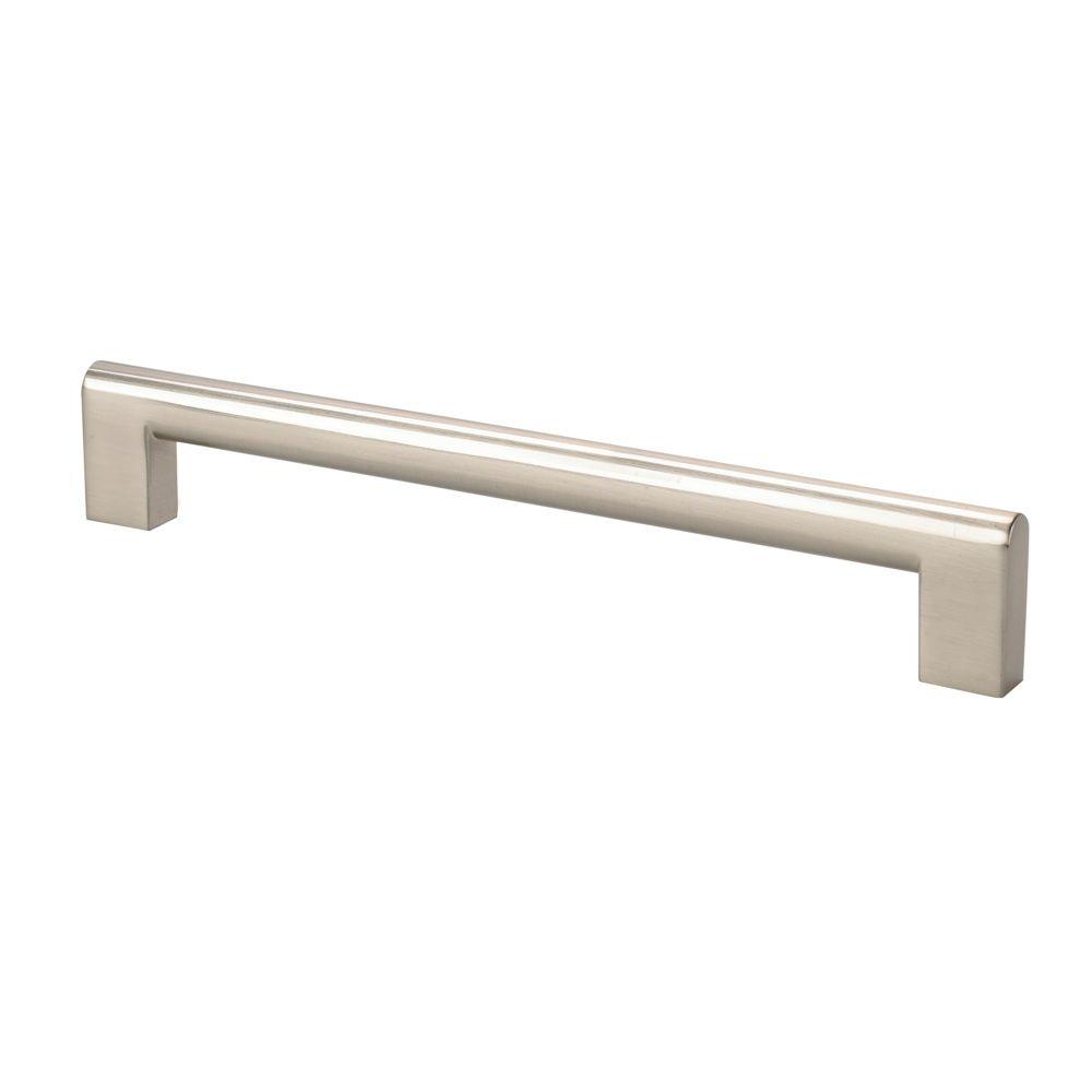 TOPEX Contemporary Collection 8.25 in. Brushed Nickel Edge Pull
