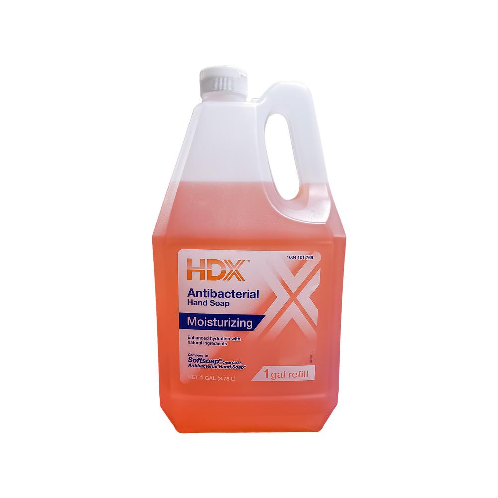 HDX 1 Gal. Antibacterial Hand Soap Refill2021168 The Home Depot