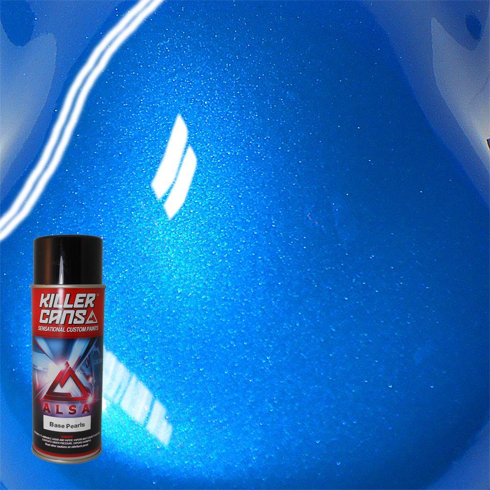 Alsa Refinish 12 oz. Base Pearls Galaxy Blue Killer Cans Spray PaintKC