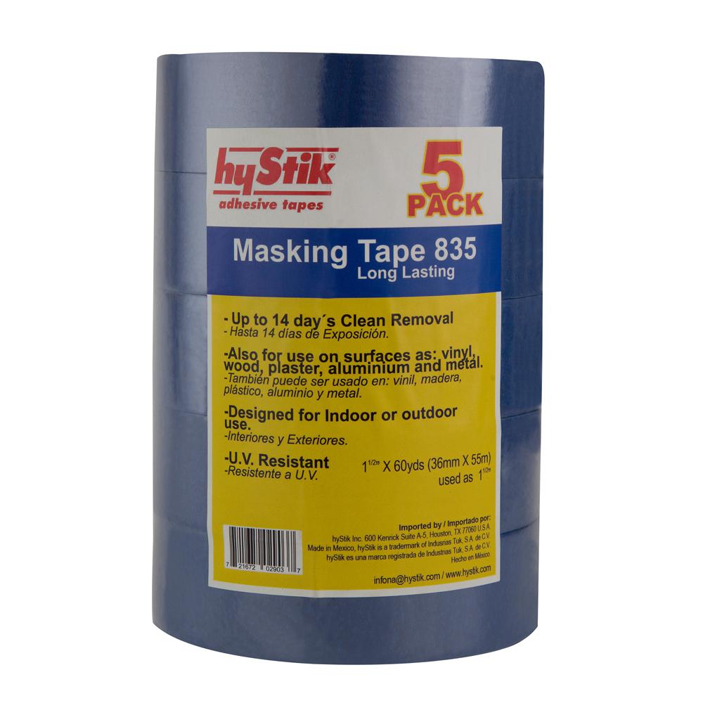hyStik 835 11/2 in. x 60 yds. Painter's Tape (5Pack)8351.55PK