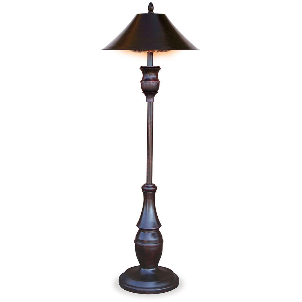 Endless Summer Northgate 1 200 Watt Dark Cherry Weather Resistant Electric Patio Heater With 6 Ft Power Cord