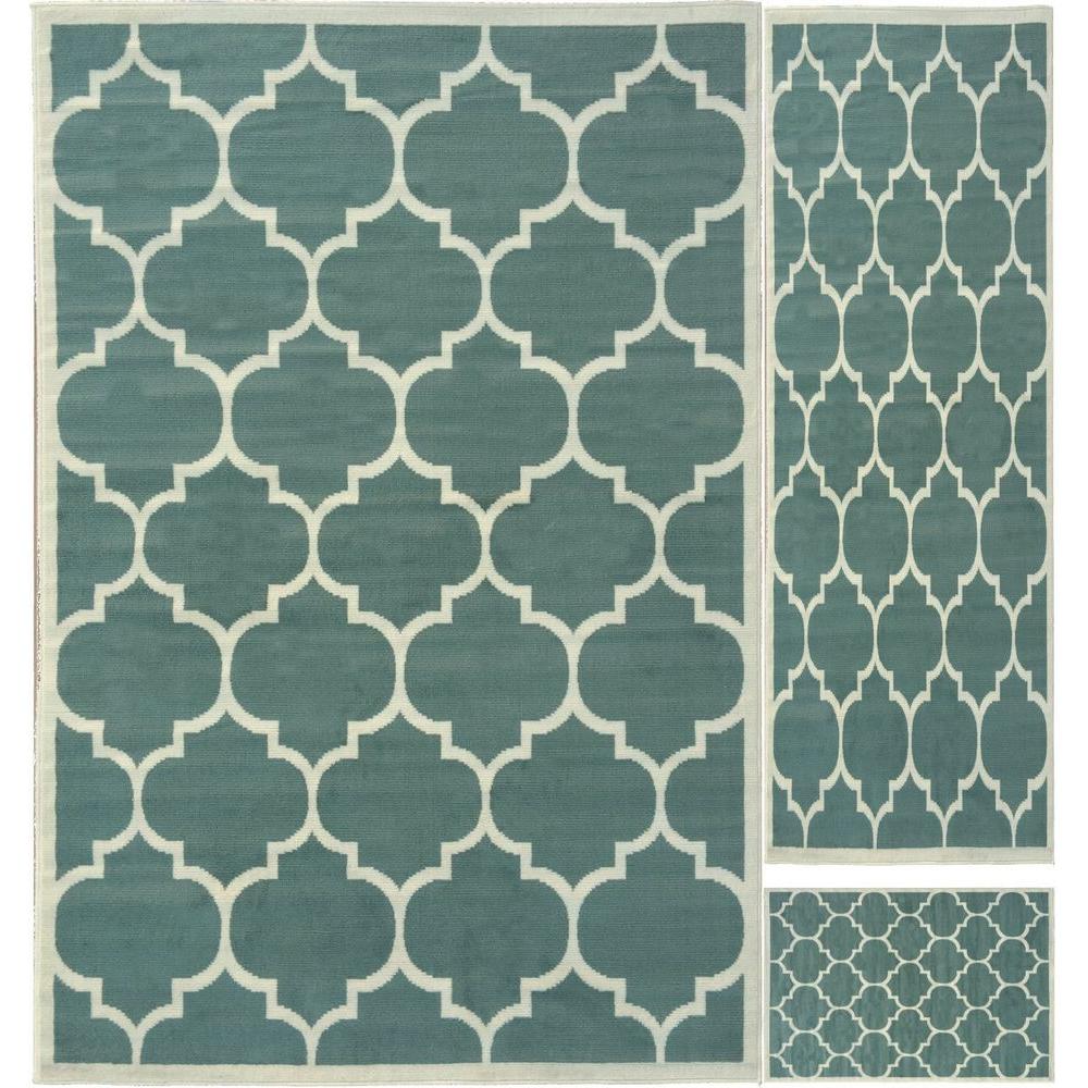 Ottomanson Paterson Collection Contemporary Moroccan Trellis Design