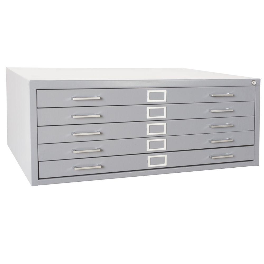 Metal File Cabinets Home Office Furniture The Depot 16 125 In H X 40 75 W 28 375 D 5