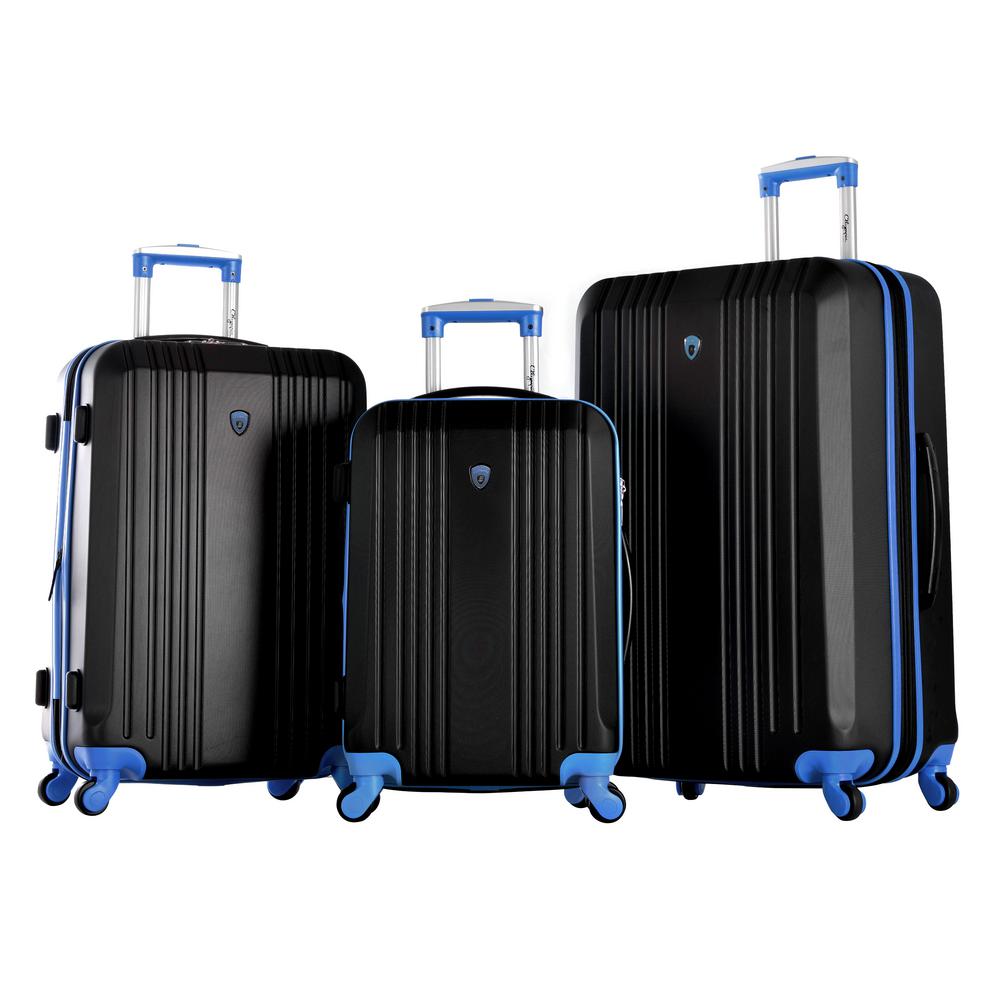 Olympia Usa Apache Ii 3-piece Expandable Spinner Luggage Set-hf-1900-3 