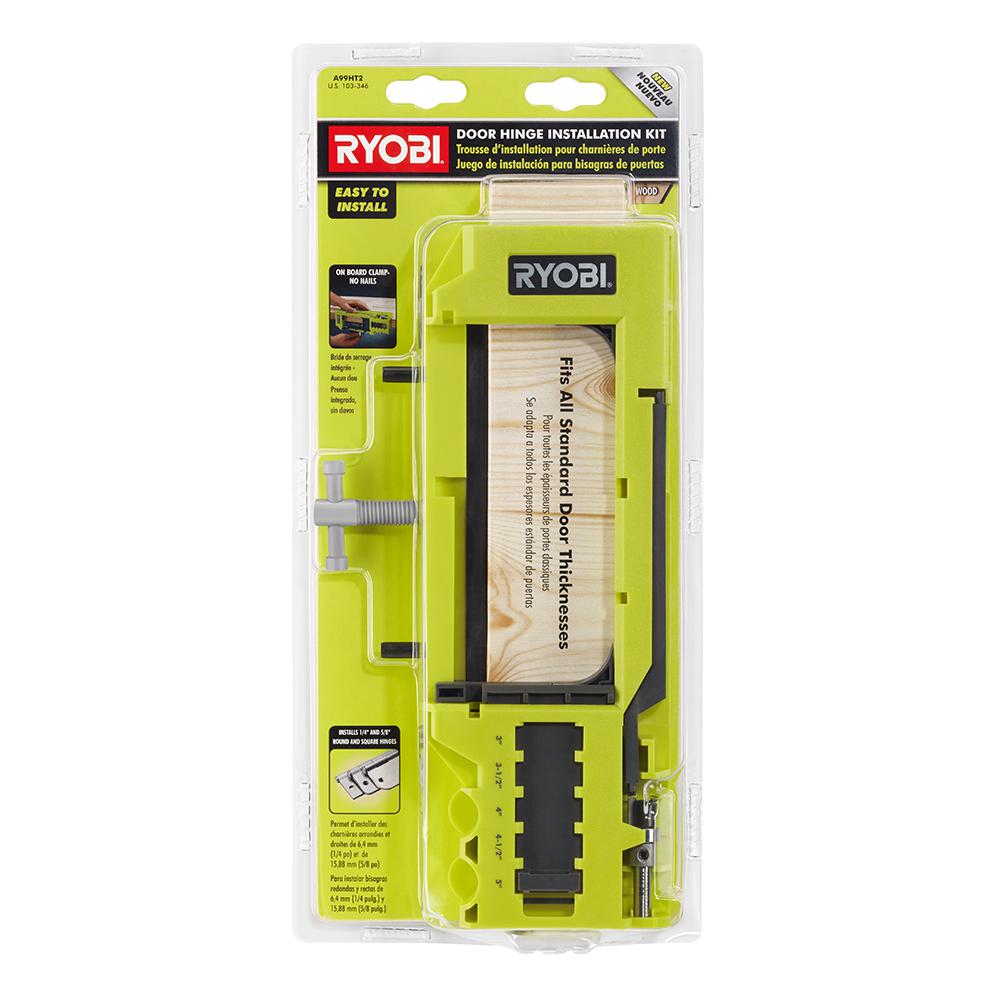 Ryobi 1 2 In Carbide Door Hinge Template