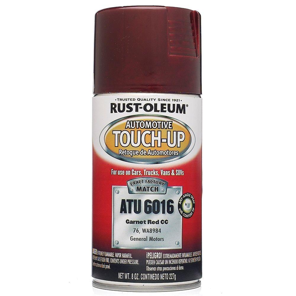 RustOleum Automotive 8 oz. Red Auto TouchUp Spray (6Pack)ATU6016 The Home Depot