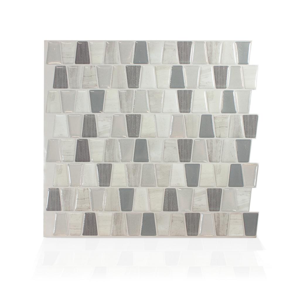 Smart Tiles Cavalis Tenero Taupe 10 36 In W X 9 48 H L And Smart Tiles Cavalis Tenero Taupe 10 36 In W X 9 48 H L And