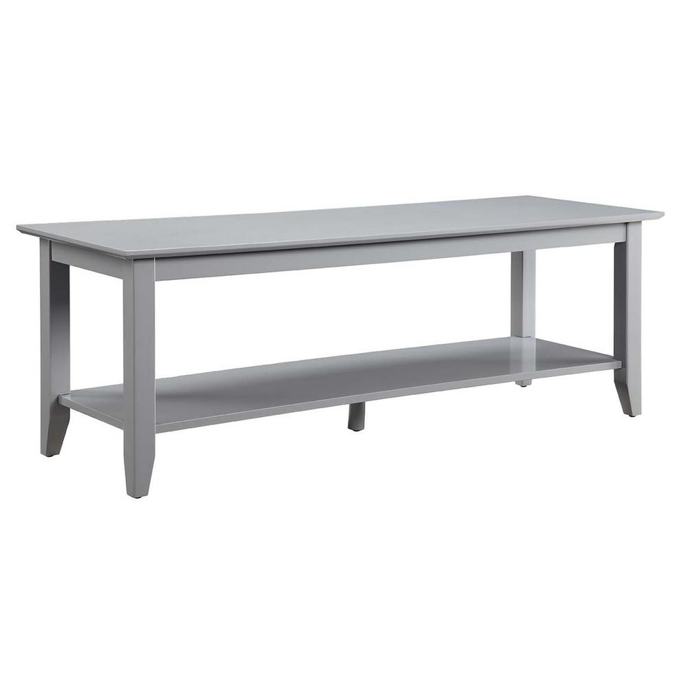 UPC 095285415816 product image for American Heritage Gray Coffee Table | upcitemdb.com