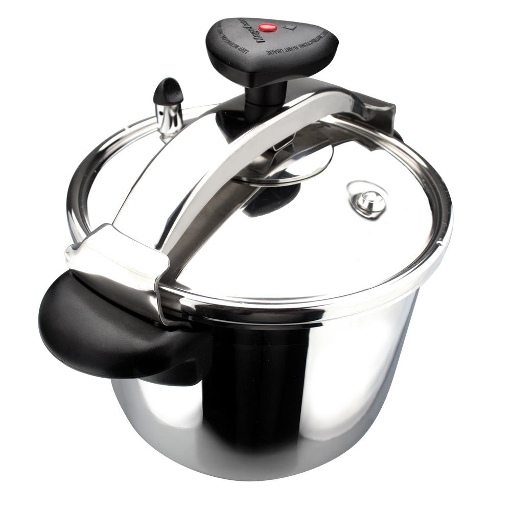 Magefesa Star 10 Qt. Stainless Steel Stovetop Pressure Cookers by Magefesa