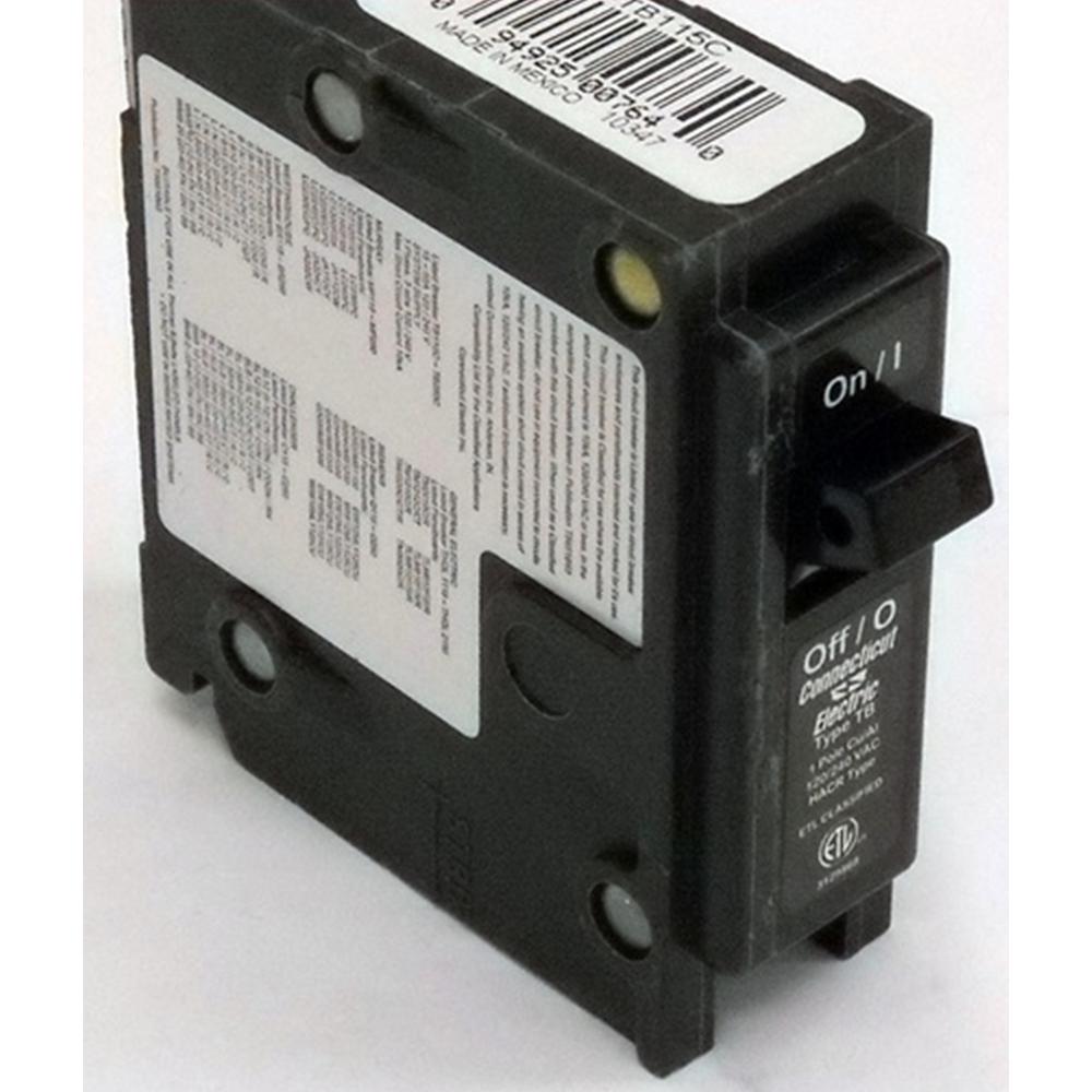 Connecticut Electric 40 Amp 1-Pole Circuit Breaker Classified Type TB