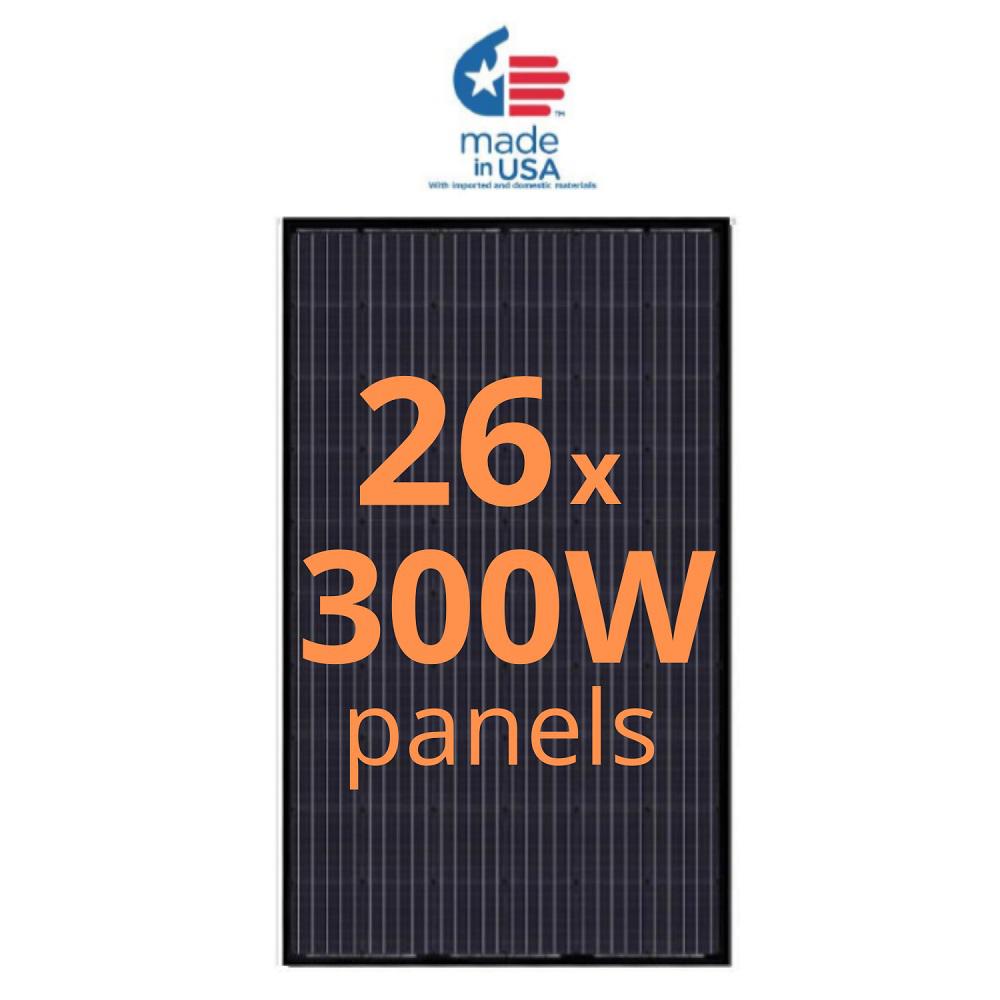 Grape Solar 300-Watt Monocrystalline Solar Panel For Sale